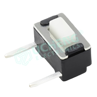 3.55mm×6.00mm边两脚（卧式插件）轻触开关