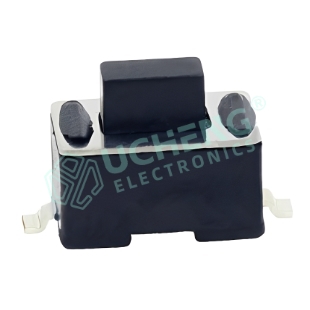 3.50mm×6.00mm两脚 有/无柱可选（立式贴片）轻触开关