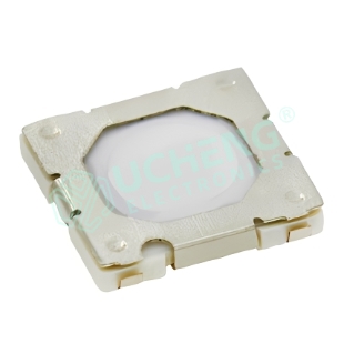 6.0mm×6.0mmU型脚 两段式 （立式贴片）轻触开关