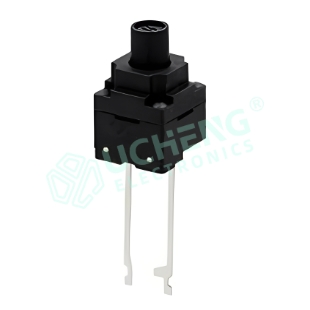 8.0mm×8.0mm防尘防水IP67 中两脚（立式插件）轻触开关