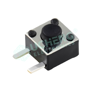 4.5mm×4.5mm边两脚（卧式插件）轻触开关