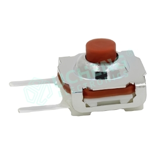 7.2mm×7.3mm防尘防水IP67 边两脚（卧式插件）轻触开关