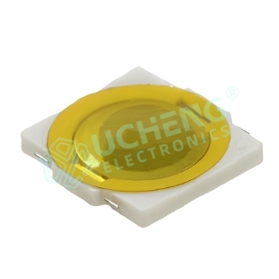 4.8mm×4.8mmU型脚窄脚距 小体积超薄（立式贴片）轻触开关