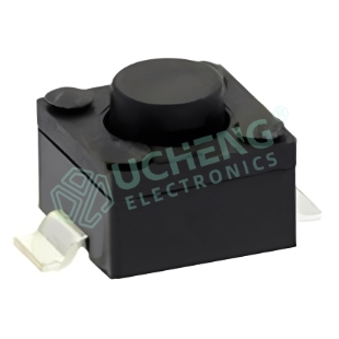 6.0mm×6.0mm两脚（立式贴片）轻触开关