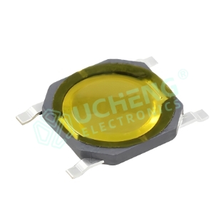 4.8mm×4.8mm超薄覆膜 四脚（立式贴片）轻触开关