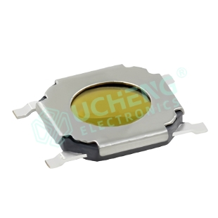 5.2mm×5.2mm小体积超薄 四脚（立式贴片）轻触开关