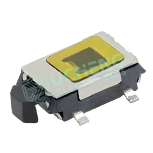 4.0mm×6.1mm四脚侧按（卧式贴片）轻触开关