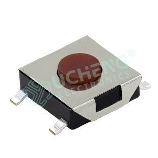 6.2mm×6.4mm四脚（立式贴片）轻触开关