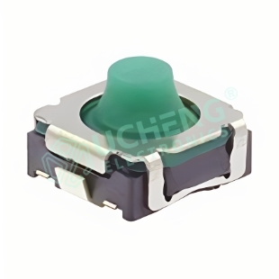 6.15mm×6.0mm防尘防水IP67 U型脚（立式贴片）轻触开关