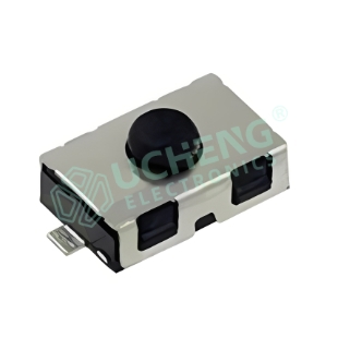 3.85mm×6.0mm两脚（立式贴片）轻触开关