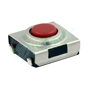 6.4mm×6.2mmU型脚 四脚（立式贴片）轻触开关