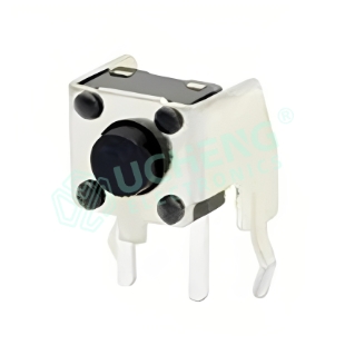 4.5mm×5.5mm带支架（卧式插件）轻触开关