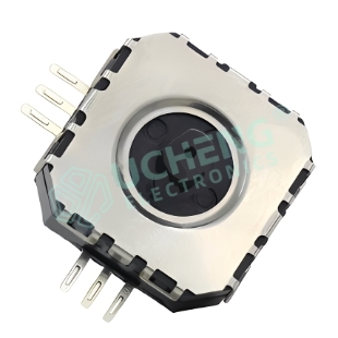 17.4mm × 17.4mm Through-Hole Multi-Functional Joystick Switch