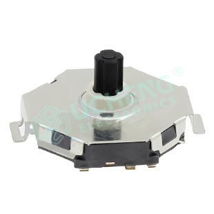 11.5mm × 10.0mm SMD 5-way multi-directional multi-function switch