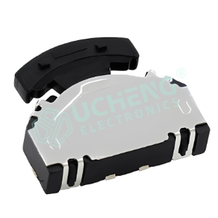 9.50mm × 8.25mm SMD 3-position scroll wheel multi-function switch