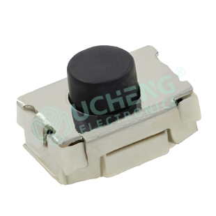 2.9mm × 4.0mm U-shaped wrapped pins (vertical SMD) tactile switch  