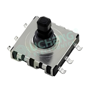 10.00mm × 10.00mm SMD 5-way multi-directional multi-function switch