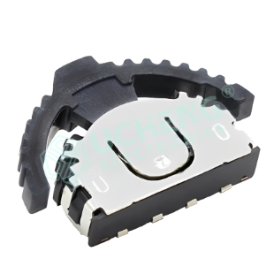 9.50mm × 8.90mm SMD 3-position scroll wheel multi-function switch