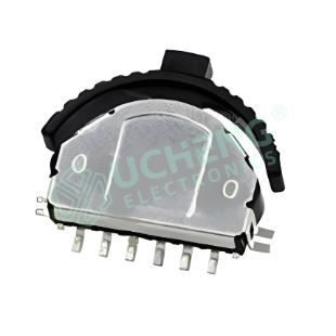 13.58mm × 10.20mm SMD 3-position scroll wheel multi-function switch