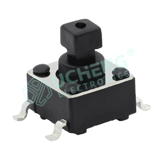 6mm × 6mm square handle (vertical SMD) tactile switch