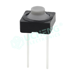 7.8mm × 7.8mm silicone button, long pins (vertical through-hole) tactile switch