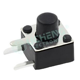 4.5mm × 4.5mm side 3-pin (horizontal through-hole) tactile switch