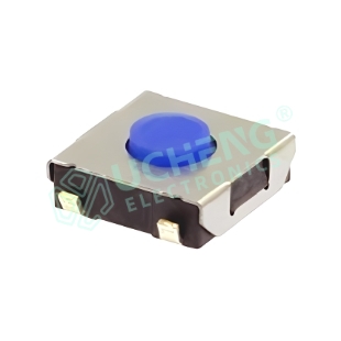 6.2×6.4mm U-pin vertical SMD tact switch