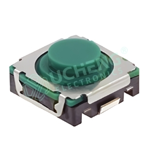 8.0×8.35mm IP67 U-pin vertical SMD tact switch