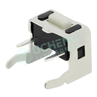 3.55×7.4mm side-push with bracket horizontal DIP tact switch