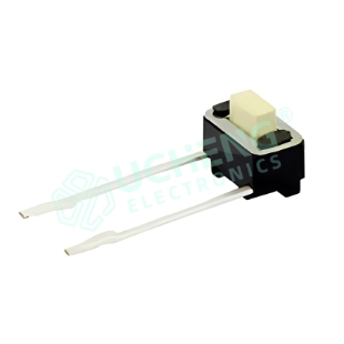 3.50×6.00mm Horizontal DIP Tact Switch with Extended Side Two Pins