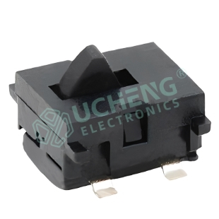 4.85×4.5mm 4-Pin Vertical SMD Detection Switch, Leaf Spring Type