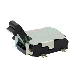 4.2×3.7mm 4-Pin Vertical SMD Detection Switch, Lever Actuator Type