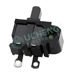8.5×3.7mm Detection Switch with Lever Actuator, Solder Lug Type