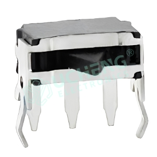 7.5×5.6mm Horizontal DIP Detection Switch, Left-Right Rocking Reset Type