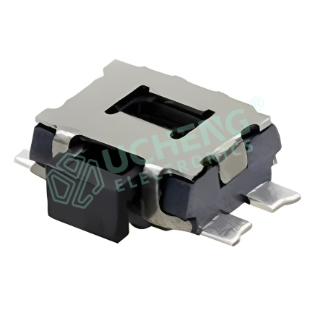 2.91×3.5mm Tact Switch, Wide Terminal, Side Press, Horizontal SMD