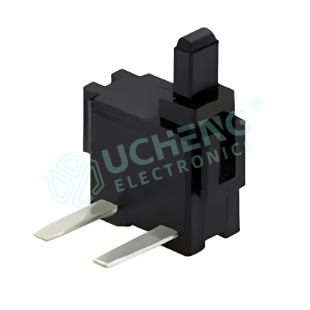 6.5×3.0mm Horizontal DIP Detection Switch with Lever Actuator, 2 Side Pins