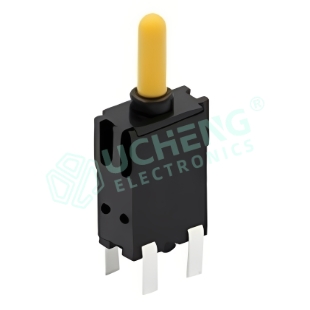 6.2×3.0mm Vertical Through-Hole Detection Switch with NO, Lever Actuator