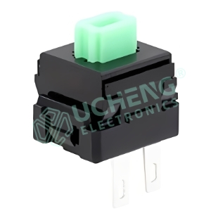16.5×13.8mm Non-Locking 2-Pin Vertical Through-Hole Tact Switch