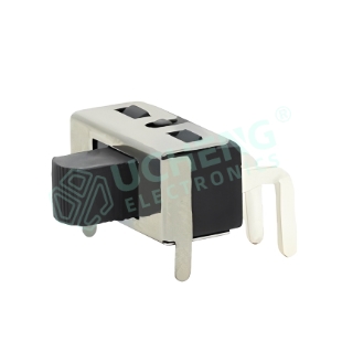 13.5×6.6×6.3mm High Current Bent Pin Side Slide 5-Pin Horizontal