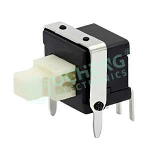 7.3×6.5mm Self-Locking & Non-Locking 5-Pin Horizontal Through-Hole Tact Switch