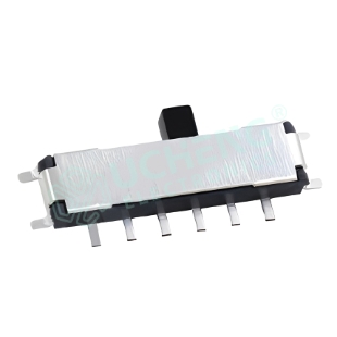 11.2×2.7×1.4mm Side Slide 10-Pin Horizontal SMT Slide Switch