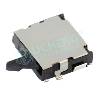 3.5mm × 3.3mm Left Actuator Type U‑Pin Horizontal SMT Detect Switch