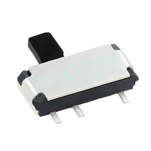 6.7×2.75×1.4mm Thin Handle Side Slide 3-Pin Horizontal SMT Slide Switch