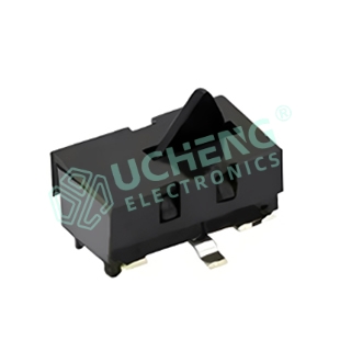 6.5mm×4.0mm弹片型 三脚（立式贴片）检测开关