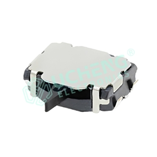 5.0mm×3.6mm左右摇摆复位 U型脚（卧式贴片）检测开关