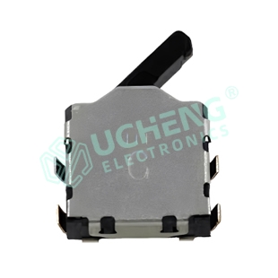 3.6mm×3.8mm右控制杆型 U型脚（卧式贴片）检测开关