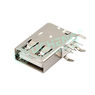 USB 2.0AF 侧插长体直边
