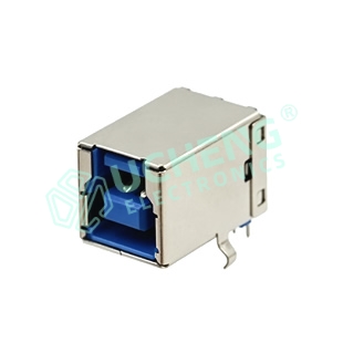 USB 3.0 BF 90度 打印机插板式接口