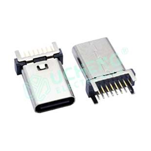 Type-C 16PIN 180° DIP Double Row Pins Female Socket H13/13.7/15/17.5/18.5mm Type-C 16PIN 180° DIP Double Row Pins Female Socket H13/13.7/15/17.5/18.5mm
