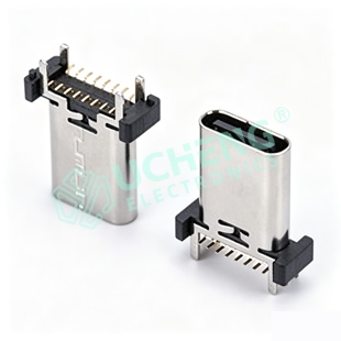 Type-C 16P Vertical SMT H8.8/9.3/10.0/10.5/12.4/13.1/13.7/15.0 Type-C 16P Vertical SMT H8.8/9.3/10.0/10.5/12.4/13.1/13.7/15.0